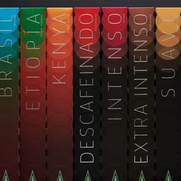 Packaging for El Corte Inglés Coffee cover image