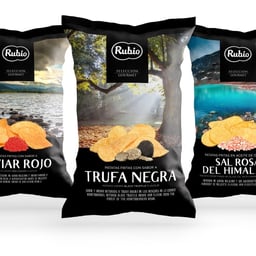 Packaging Design for Patatas Rubio Gourmet Snacks cover image