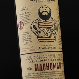 Packaging for Machoman Wine cover image