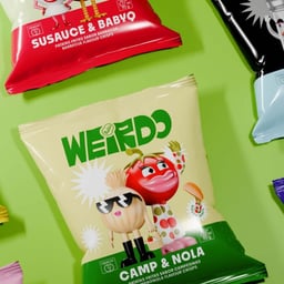 Branding and Packaging for Weirdo Snacks cover image