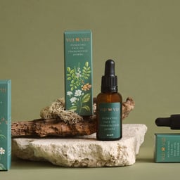 Brand identity and packaging for a natural skincare brand  cover image