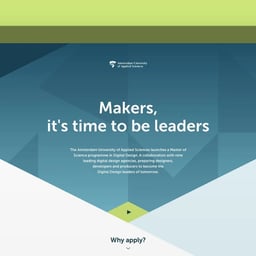 Brand Identity and Digital Platform for Master Digital Design cover image