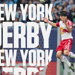 Editorial and Motion Design for Red Bull New York Derby cover image