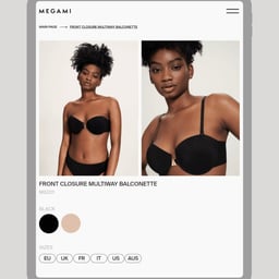 Website and 3D Motion for a British Lingerie Collection cover image