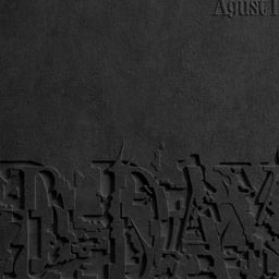 Graphic Identity for Agust D's D-DAY Album cover image