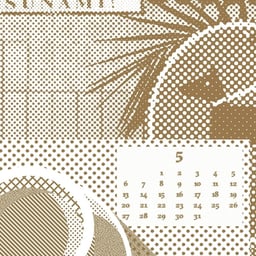 Poster and Calendar Artwork for Gold+Retriever Exhibition cover image