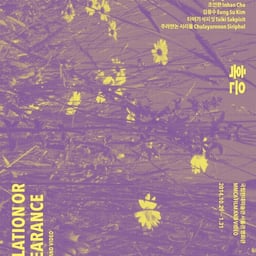 Poster and Leaflet for Scintillation or Disappearance Exhibition cover image