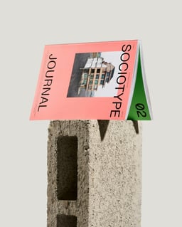 Editorial Design for Sociotype Journal cover image