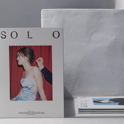 Editorial and Branding for Solo Magazine cover image