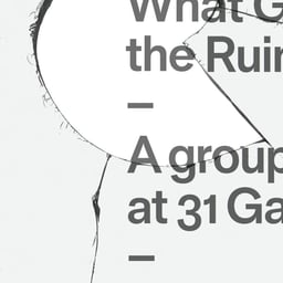 Poster Design for 31 Gallery Exhibition cover image