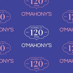 Anniversary Campaign Identity for O’Mahony’s Booksellers cover image