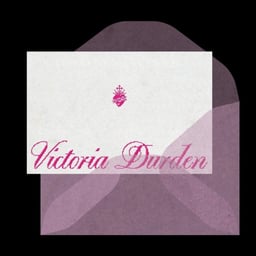 Graphic design for Victoria Durden cover image