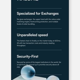Brand Identity and Website Design for Sei Blockchain cover image