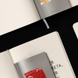 Editorial Design for Sant Francesc and Can Ferrereta Guidebook 2022 cover image