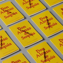 Cover Design for Don Alonso De Suquía Limited Edition cover image