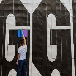 Interactive Installation for Bigger Art Book Fair cover image