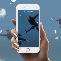 Interactive Lookbook for Lacoste F/W Outerwear Campaign cover image