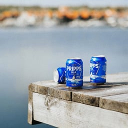 Packaging and Advertising for Pripps Blå Beer cover image