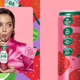 Packaging Design for Simply Pop Prebiotic Soda cover image