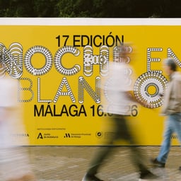 Visual Identity for Noche En Blanco Málaga 2026 cover image