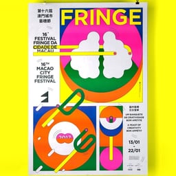 Visual Identity for the 16th Macao City Fringe Festival cover image