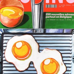 Art Direction for Fooding Magazine cover image
