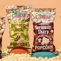 Packaging Design for Cabot Creamery Popcorn cover image
