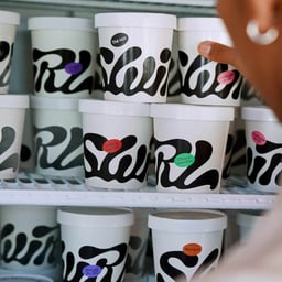 Brand Identity and Packaging for Swirl Vegan Ice Cream cover image