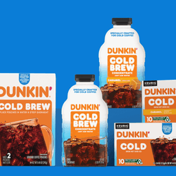 Packaging Design for Dunkin’ at Home Coffee cover image
