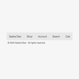 Website Design for Saskia Diez cover image