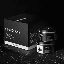 Brand and Packaging Design for Melted Element Candle Brand cover image
