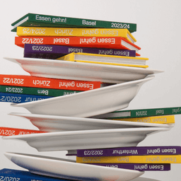 Editorial and Digital Design for Essen Gehn Restaurant Guide cover image