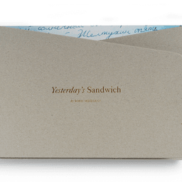 Book Design for Yesterday’s Sandwich cover image