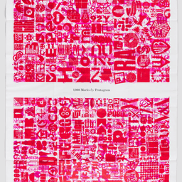 Book Design for 1,000 Marks by Pentagram cover image