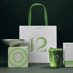 Brand Identity and Packaging for 12 Matcha cover image
