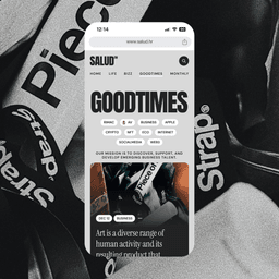 Brand Identity and Website Design for a Digital Magazine cover image