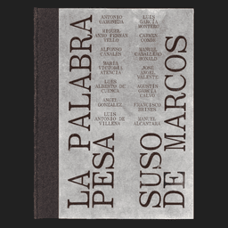 Artisanal Book Design for La Palabra Pesa Exhibition cover image
