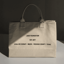 Goods and Typeface Design for Judd Foundation cover image