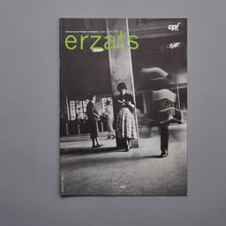 Editorial Design for Ersatz Journal cover image