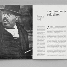 Editorial Design for the Order of Seeing and Saying Exhibition cover image