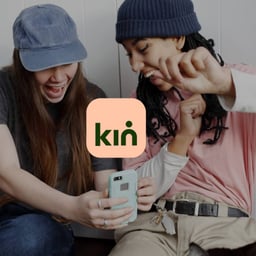 Brand Identity and Launch Campaign for Kin Social App cover image
