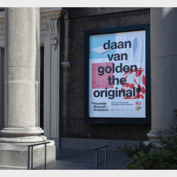 Graphic and Exhibition Design for Daan Van Golden – the Original cover image