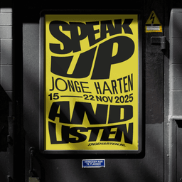 Typographic Identity for Jonge Harten Theaterfestival 2025 cover image