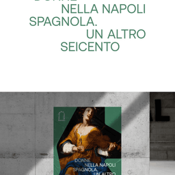 Editorial Design for Donne Nella Napoli Spagnola Exhibition cover image