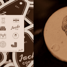 Visual Identity for Jack's Coffee Club cover image