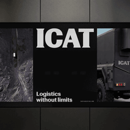 Brand Identity and Website Design for ICAT Logistics cover image