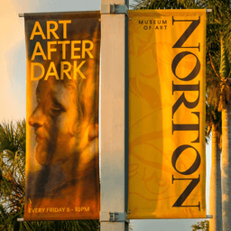 Brand work for an art museum cover image