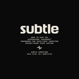 Visual Identity and Website Design for Subtle Computing cover image
