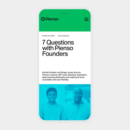 Visual Identity and Website for an AI Platform cover image
