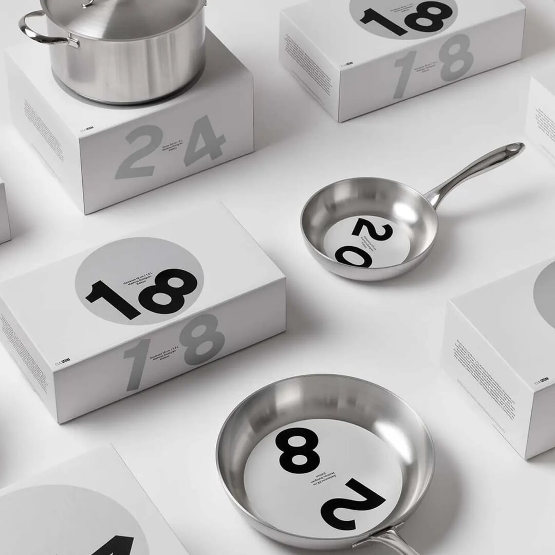 Packaging Design for Mathias Dahlgren Kitchen Appliances